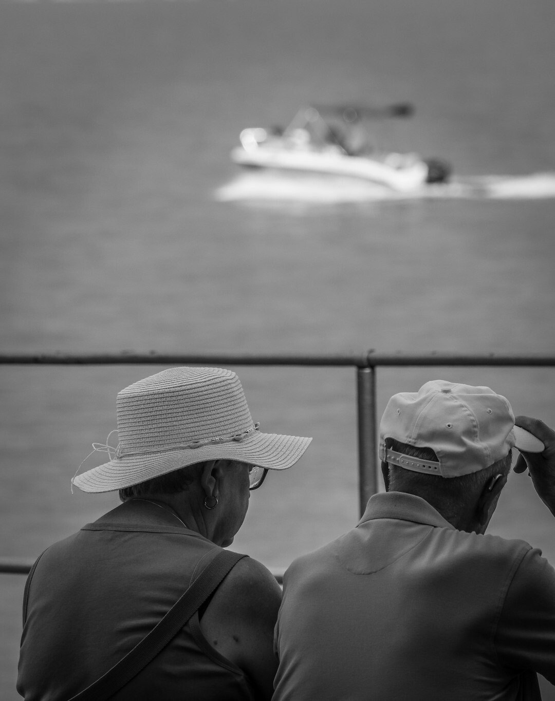 senior couple on vacation